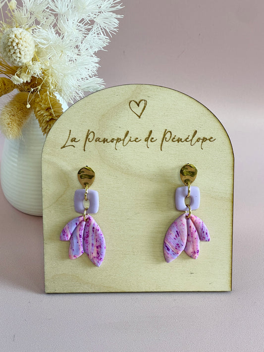 Boucles d’oreilles Rosa