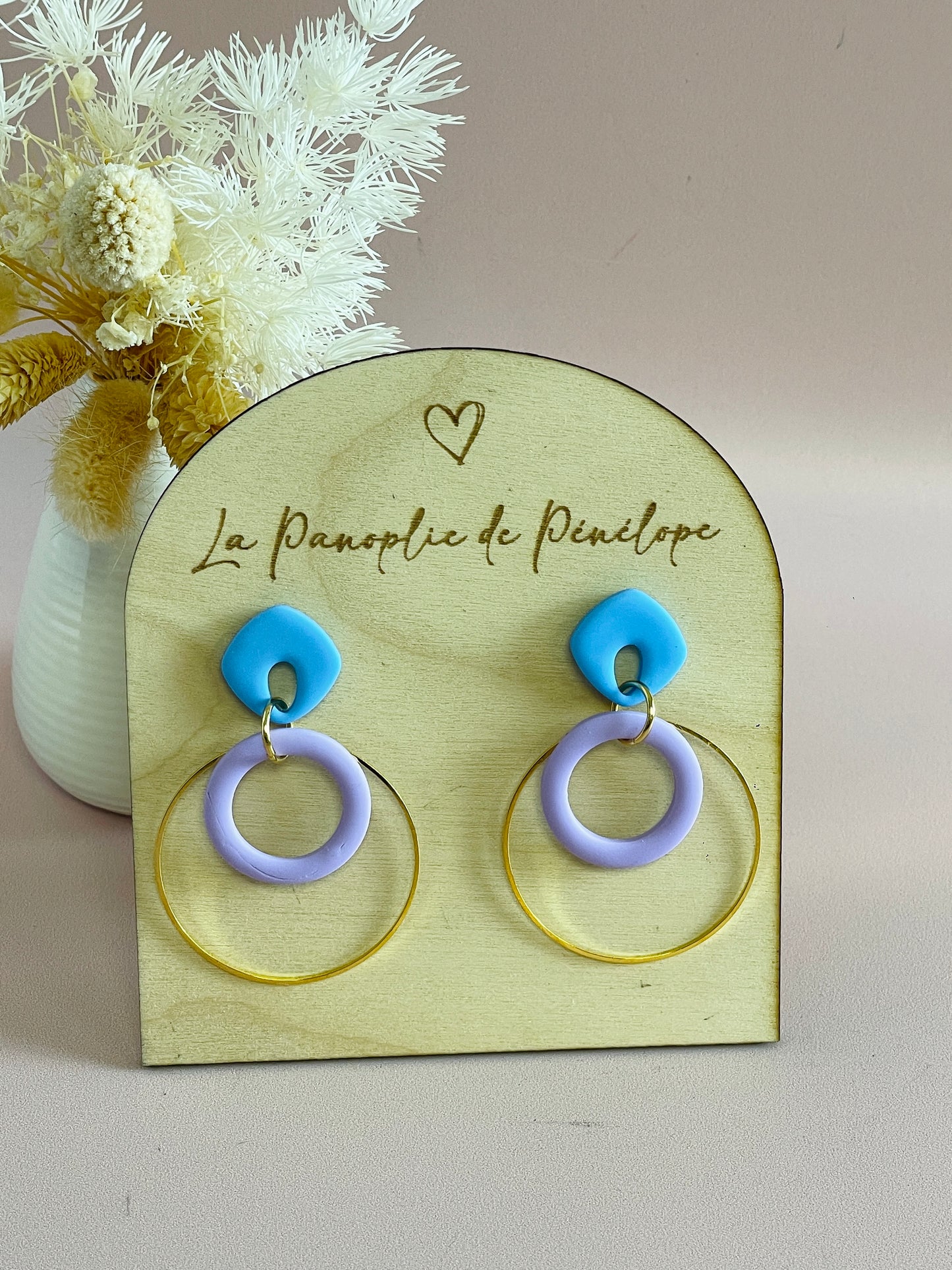 Boucles d’oreilles Costanza