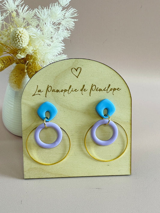 Boucles d’oreilles Costanza